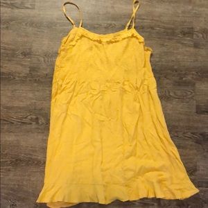 Yellow summer dress